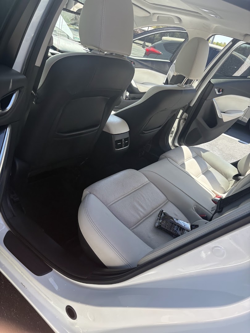 Interior detailing result on a customer car in San Antonio